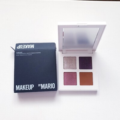 MakeUp By Mario Glam Quad Lidschatten Palette Rosy Glam 4,8g Neu Originalverpackt 