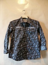 GUESS BOYS MORRISON FLORAL WOVEN BUTTON DOWN TOP SIZE 10
