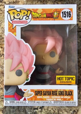 Funko POP! Dragon Ball Saiyan Rose Goku Black 1516 Hot Topic Exclusive 