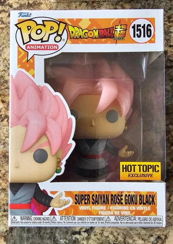 Funko POP! Dragon Ball  Saiyan Rose Goku Black 1516 Hot Topic Exclusive 