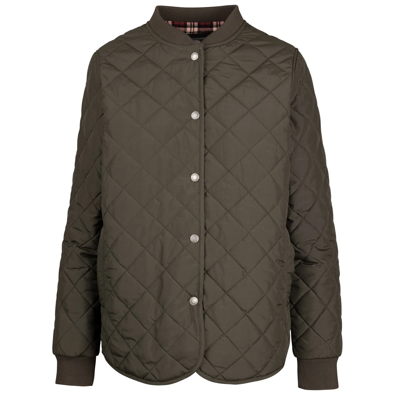 Trespass WoMens Quilted Padded Jacket Stud Fastening Coldheat Fabric Oversee