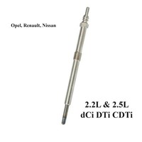 VorglüHkerze FüR Newparts FüR Interstar Primastar 2.5 Dci Cdti M10X100
