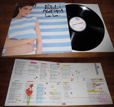 Elli Medeiros   Bom Bom  LP ORG French Synth Pop Barcxlay 87'