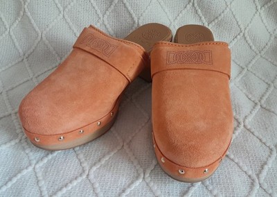 NEU - UNISA Clogs  - Plateau Sandaletten / Pantoletten / 40 / orange / Boho Chic