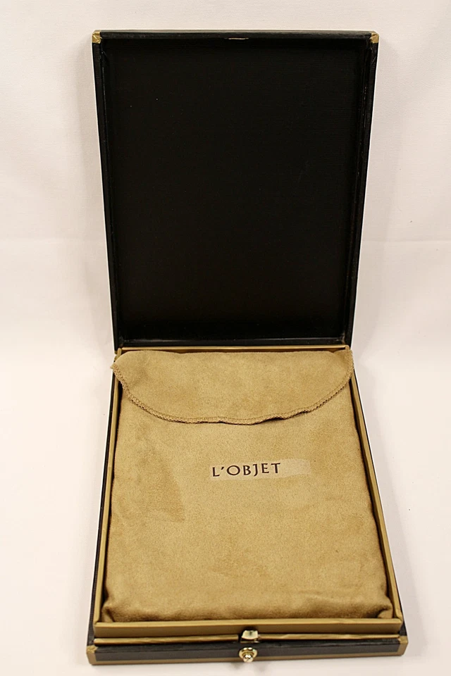 Moldura vintage de ouro 24 quilates L'OBJET - Imagem 4 de 4