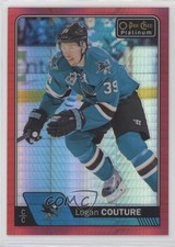 2016-17 O-Pee-Chee Platinum Red Prism 130/199 Logan Couture #42 gs7