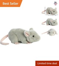 Charming 7-Inch Mini Flopsie Mouse Plush - Soft Cuddly Companion for All Ages