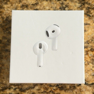 Gen 4s Noise Cancellation White Wireless Bluetooth In-Ear Earbuds