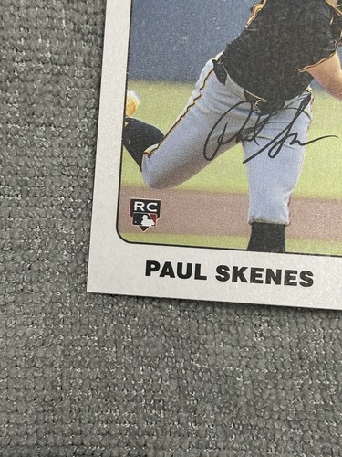 2024 Topps Heritage High Number White Border SP Paul Skenes RC Pirates #594 - Foto 2 di 6