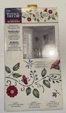 Plaid Stencil Decor Border Stencils Garden Vine Pattern 26733 Vintage