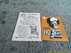 MAGIC BOOK Lot #1: 50 YEARS OF GREAT MAGIC, HOW TO MAKE MONEY AT TRADE SHOWS
