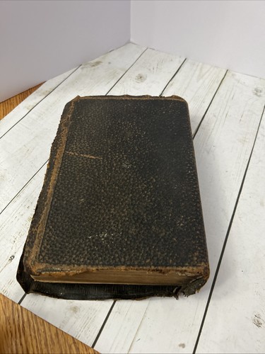 1920 Old Bible Leather Cover. Latvija Bibele. Bihbele. Latvian 105 Years Old - Picture 7 of 7