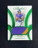 2025 Panini Flawless Patches Lamar Jackson #PAT-LMJ Emerald 5/5 Ravens QI95