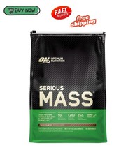 Optimum Nutrition Serious Mass 5.4kg Chocolate Protein Powder, 16 Servings