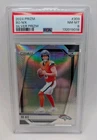 2024 PSA 8 Bo Nix RC #309 Silver Prizm Rookie Card Panini Prizm NFL Football