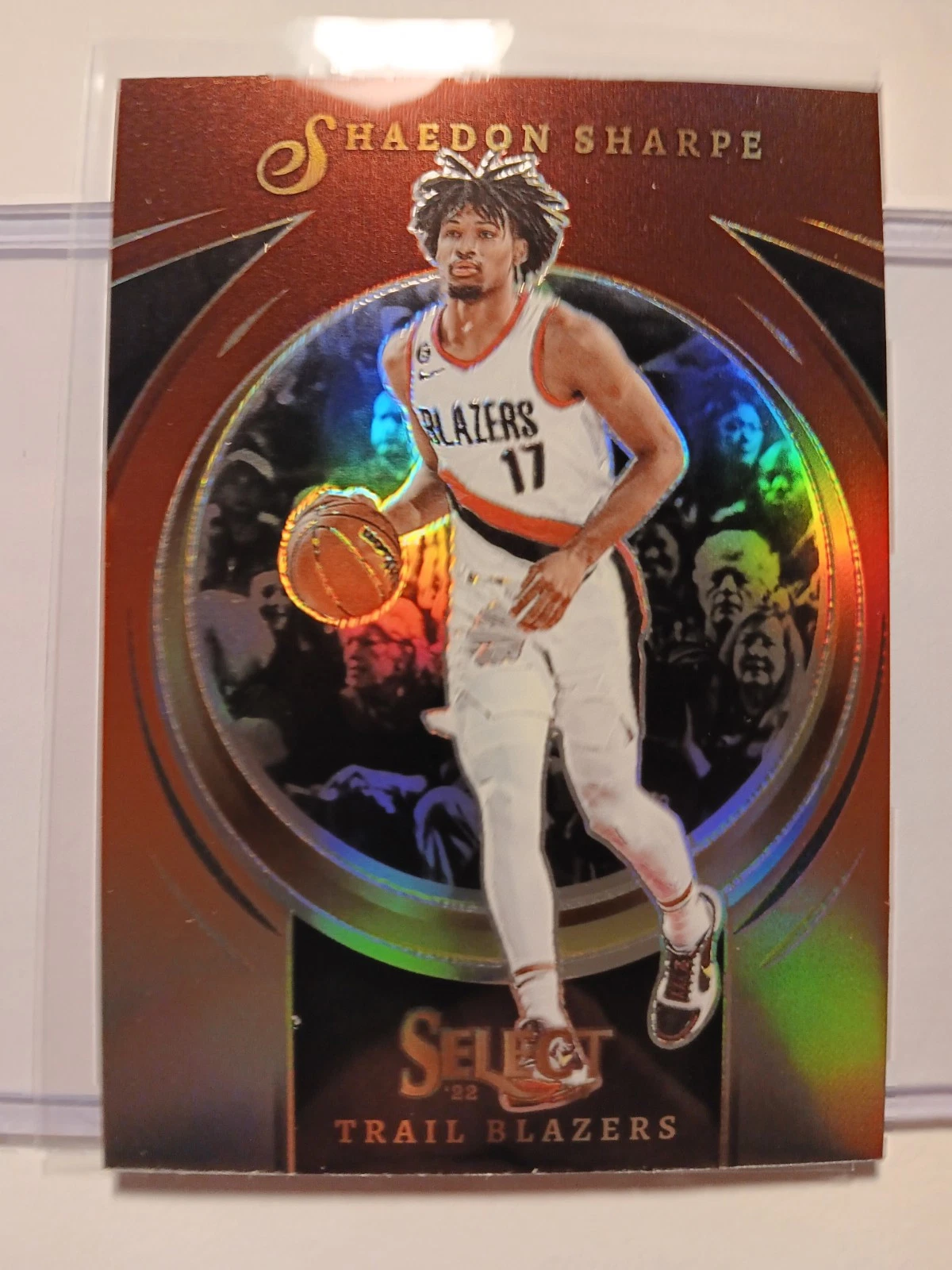 2022-23 Select Certified #1 Shaedon Sharpe Red Prizm RC Trail Blazers + Others