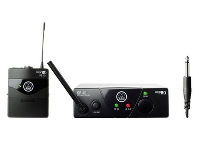 AKG WMS40 Mini Instrumental Set (US25C) Wireless Instrument Bodypack System