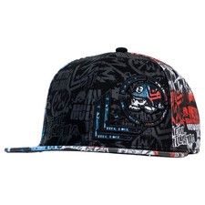 NEW Metal Mulisha DLUSH Flex Hat RED / WHITE / BLUE S/M L/XL LIMITED EDITION