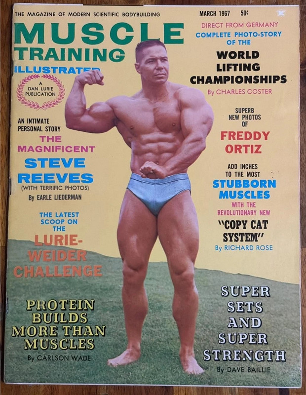 vintage magazines       Muscle Training Illustrated      Mar 1967