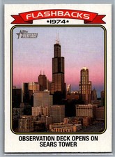 2023 Topps Heritage #NF-1 Sears Tower News Flashbacks