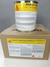 4 X Sika floor Sikafloor urethane Color Additive -N KROGER BROWN .25 gal Can New