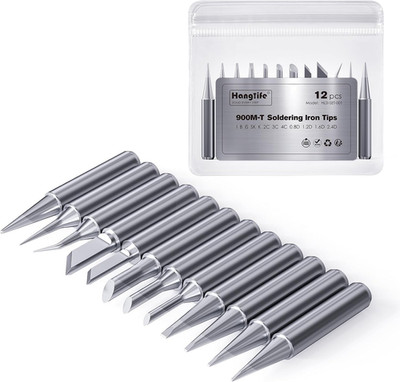 900M Soldering Iron Tips for Hakko Yihua Atten Quick Ryobi 12 Pcs