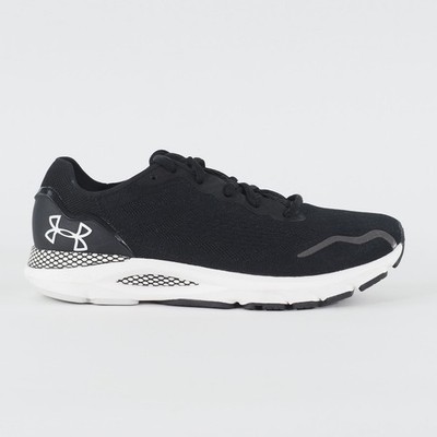 Herren Under Armour Hovr Sonic 6 Schwarz Mesh Laufen Schnürschuhe Sport Turnschuhe