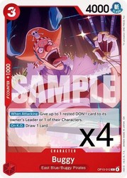 Buggy OP15-012 Common Adventure on Kami's Island One Piece TCG