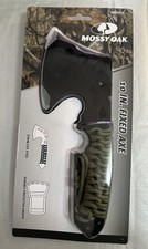 Mossy Oak 10" Tactical Axe Survival Hatchet Paracord Sheath Cutter- Stainless