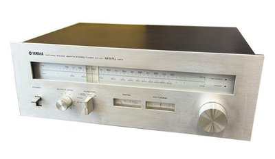 Yamaha CT-X1 CA-X1AM/FM ステレオチューナージャンク品 Yamaha CT-X1 AM/FM Stereo Tuner Radio Silver Vintage Rare
