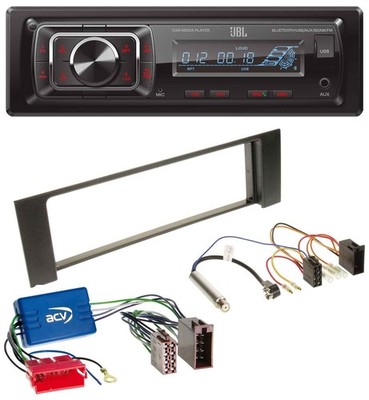 JBL SD AUX MP3 USB Bluetooth Autoradio für Audi A4 B6 00-04 Aktivsystem Mini-ISO
