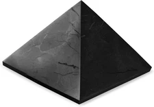 Shungite Stone Protection Pyramid 2.8" | Authentic Shungite Stones Protection Po