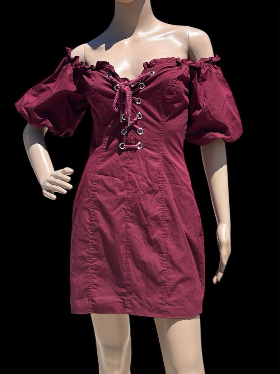 I.AM.GIA. Alya Corset Milkmaid Flirty Cotton Soft Girl Renaissance Women  Small | eBay