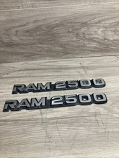 1994-2001 Dodge Ram 2500 Oem Emblem Badge Part 55295311 Pair 1994-2001 Dodge Ram 2500 Oem Emblem Badge Part 55295311 Pair
