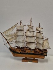 Modellino Veliero USS Constitution in legno – Arredo Nautico Vintage