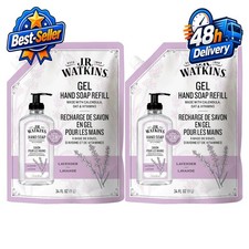 J.R. Watkins Lavender Moisturizing Gel Hand Soap Refill 34 fl oz - 2 Pack