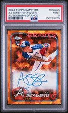 2024 Topps Chrome Sapphire Edition - Autographs AJ Smith-Shawver /25