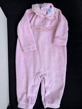 Vintage The Children s Place Girls Sleep N Play One Piece Pink 12 Mos