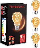GlüHbirne E27 Led Warmweiss 2200K Filament Lampe Edison Vintage Leuchtmittel 4W