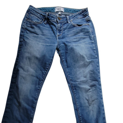 PAIGE Jimmy Jimmy Skinny Jeans Women s Size 25 Blue Made in USA #3630