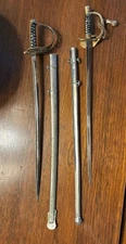 Antique Civil War M1860 Staff & Field Officers Sword Miniature Salesman Sample