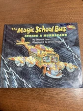 The Magic School Bus Inside A Hurricane Vintage Hardcover Children’s Book 1995
