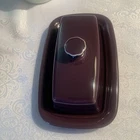 Fiestaware Plum Purple 1/4 Lb Covered Butter Dish – HLC Fiesta USA - 7-3/8” Long