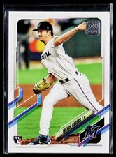 2021 Topps #563 Trevor Rogers 70th Anniversary Celebration Miami Marlins