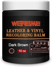 Leather Recoloring Balm & Color Restorer - 10OZ Multipurpose Dye & Paint for Fa