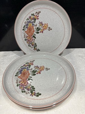 ZWEI ** DENBY Sommerfelder Abendessen Salat TELLER 8,5'' 1970 UNBENUTZT NEUWERTIG