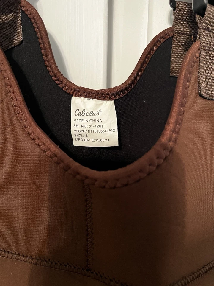 Cabela's Classic Series Suela de Fieltro de Neopreno Bota-Pie Vadeadores para Hombres Talla 6 (M) Foto 3 de 4