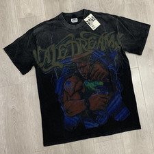 Vale Forever Guile Tee Black Men's Streetwear Heavyweight Cotton Washed T-shirts