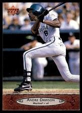 Andre Dawson 1996 Upper Deck #335 Marlins MLB READ FREE SHIPPING AutographDen