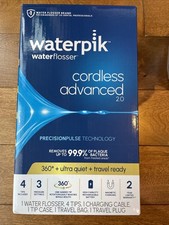 Waterpik Cordless Advanced 2.0 Water Flosser Teeth Portable WP-580 WHITE